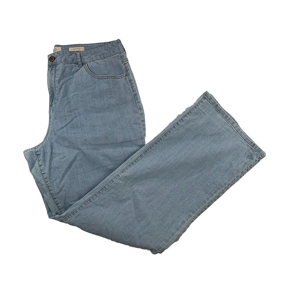Logo By Lori Goldstein Jeans Bootcut Womens 16 Blue 5 Pocket